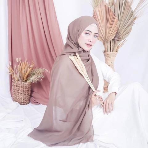 KAHASIL - Hijab Jilbab Bella Pashmina Double Hycon KHS4361